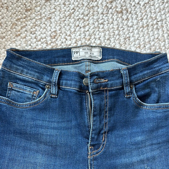 Free People Fringe Jeans - Picture 4 of 6